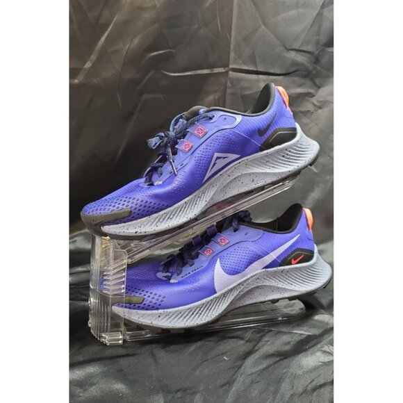 Nike Shoes - NEW Nike Womens Pegasus Trail 3 Running Shoe (Lapis/Light Thistle) Size 10